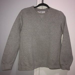 Champion gray vintage style eco sweater sweatshirt